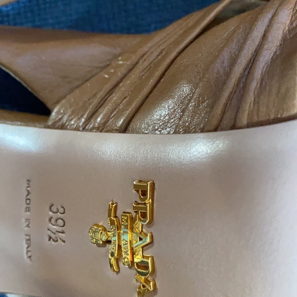 Prada Nude Authentic Perfect Sandals - image 5